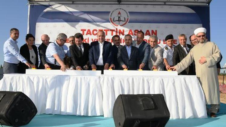 Çanakkalede, Tacettin Aslan Mesleki ve Teknik Anadolu Lisesi temeli atıldı