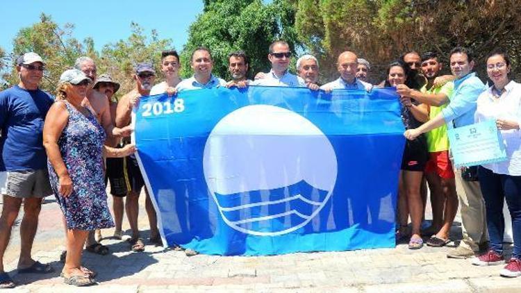 Halk plajlarında Seferihisar mavi bayrak şampiyonu