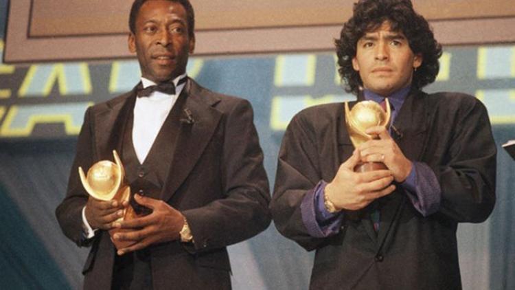 Pele ve Maradona listede yok