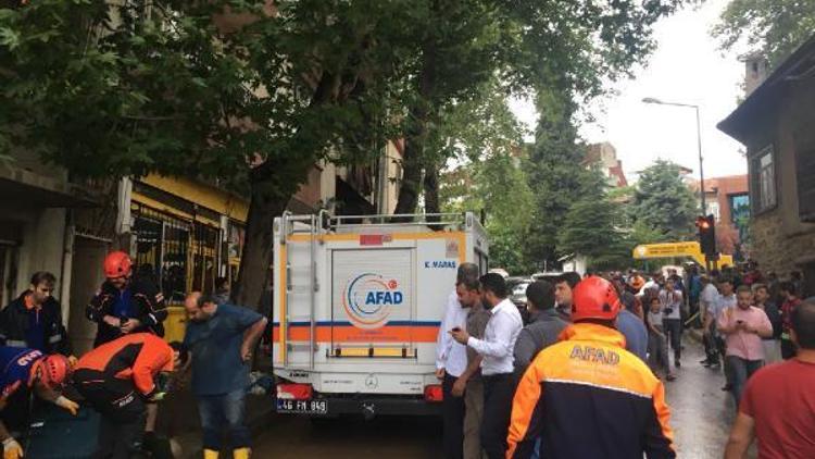 Kahramanmaraşta sel faciası: Anne ve 2 çocuğu bodrum kattaki dairede boğuldu/ Ek fotoğraflar