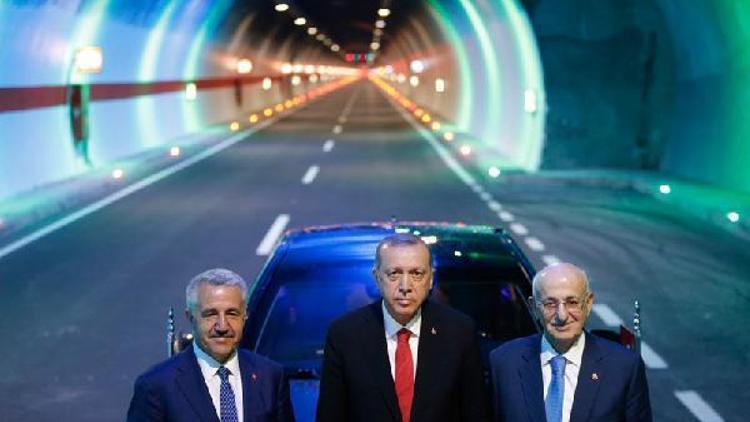 Cumhurbaşkanı Erdoğan, Ovit Tünelini açtı; 138 yıllık hayal gerçek oldu - Ek fotoğraf