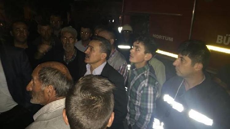 Seydişehir Belediye Başkanı, yanan evde inceleme yaptı