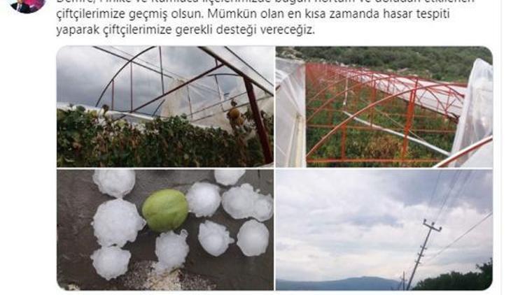 Antalyada fırtına ve dolu tarım alanlarını vurdu (3)