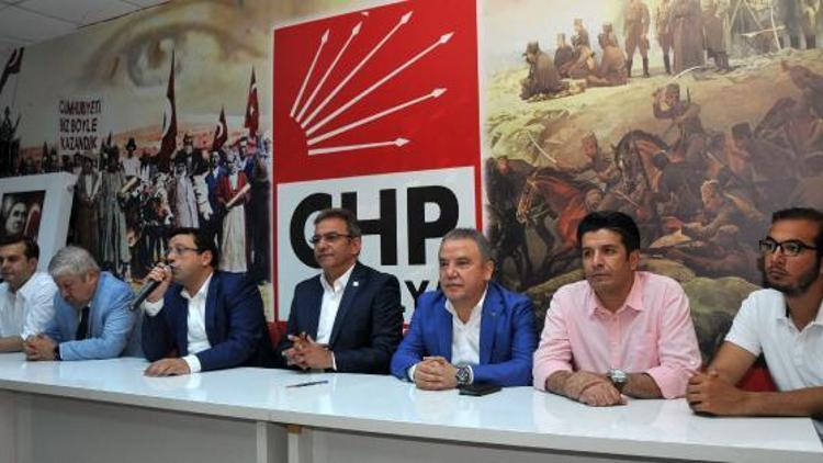 CHP Antalyada bayramlaşma töreni