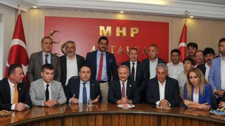 MHP İl Başkanı: Kalbinde nifak tohumları olanlar gitmiştir