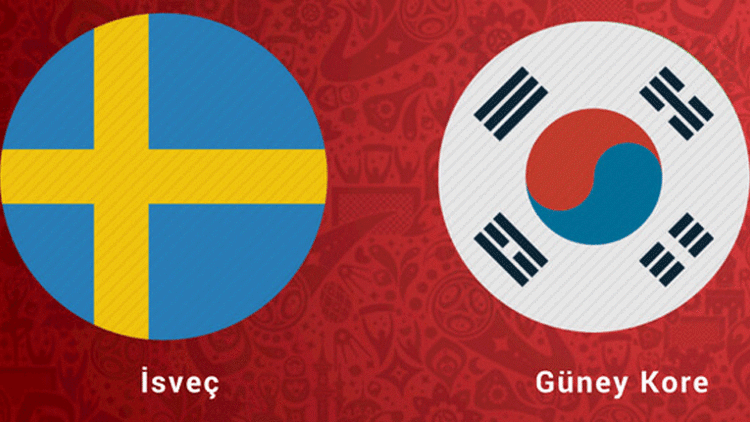 İsveç ile Güney Kore 5. kez karşı karşıya gelecek