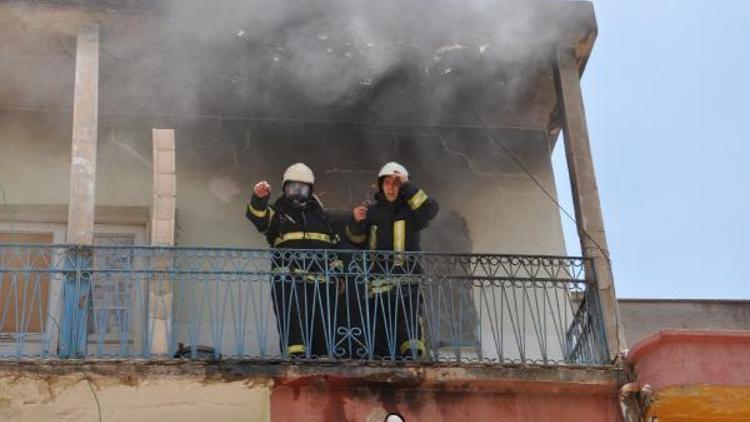 İslahiyede Suriyeli ailenin evinde yangın