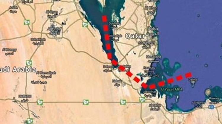 Suudi Arabistan, Katarı adaya dönüştürmeyi planlıyor