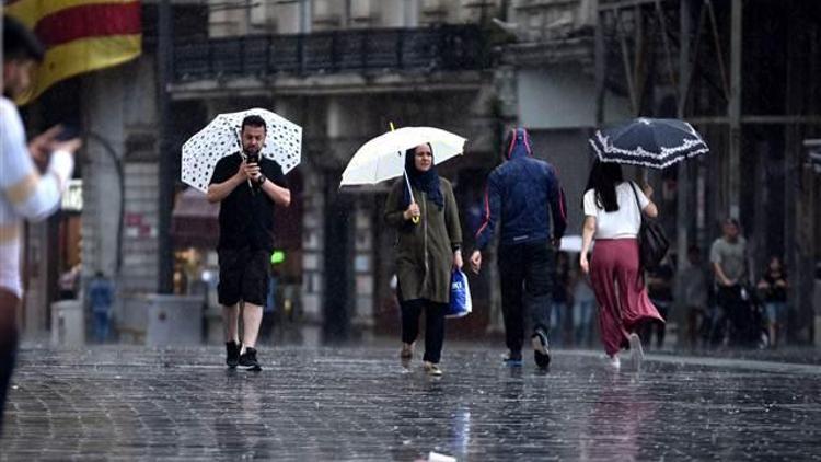 Meteorolojiden İstanbul için sağanak yağış uyarısı