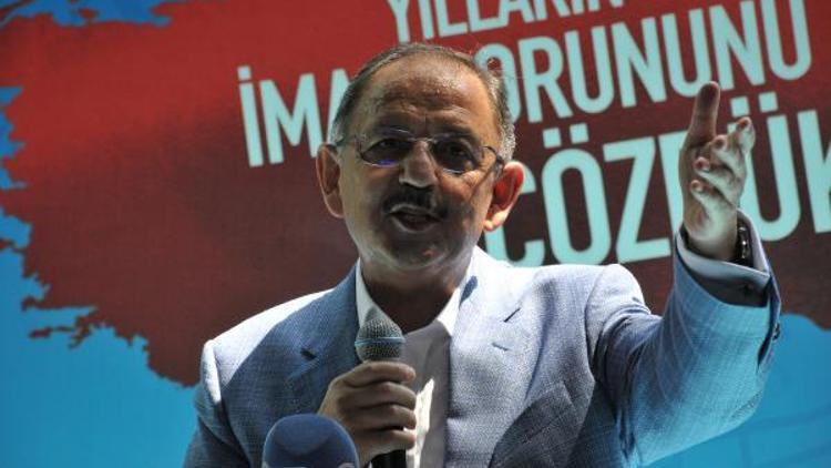 Bakan Özhaseki: Fikirtepede bakanlık olarak girdik şimdi müteahhitlik yapıyoruz