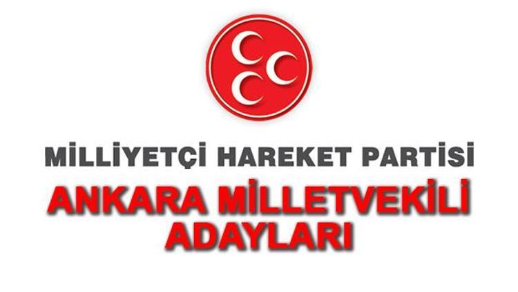 Ankara MHP Milletvekili adayları kimlerdir Ankara MHP adayları