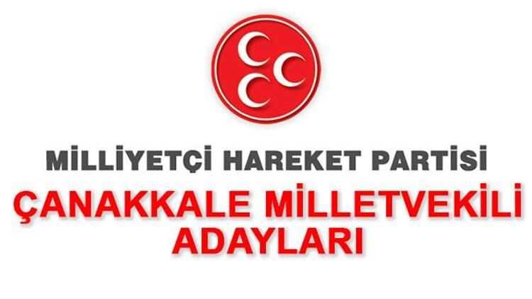 Çanakkale MHP Milletvekili Adayları kimdir 2018 MHP Çanakkale Milletvekilleri