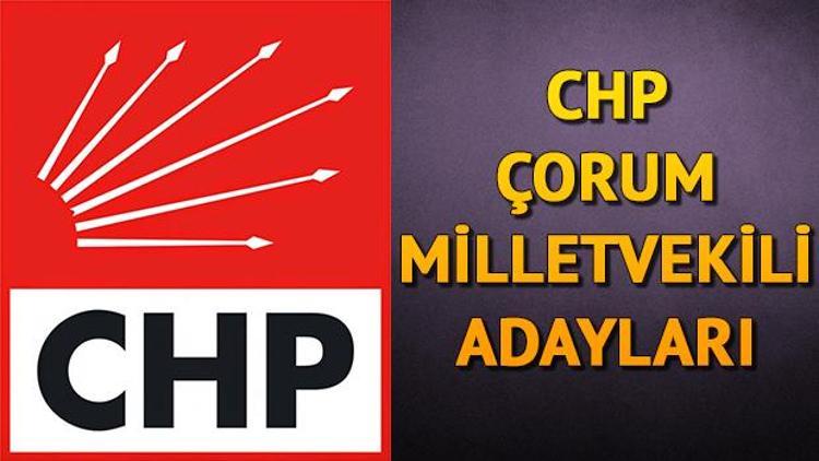 Çorum’da CHPnin milletvekili adayları kimler CHP Çorum milletvekili adayları