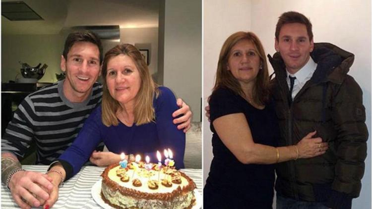 Messi’ye annesinden destek