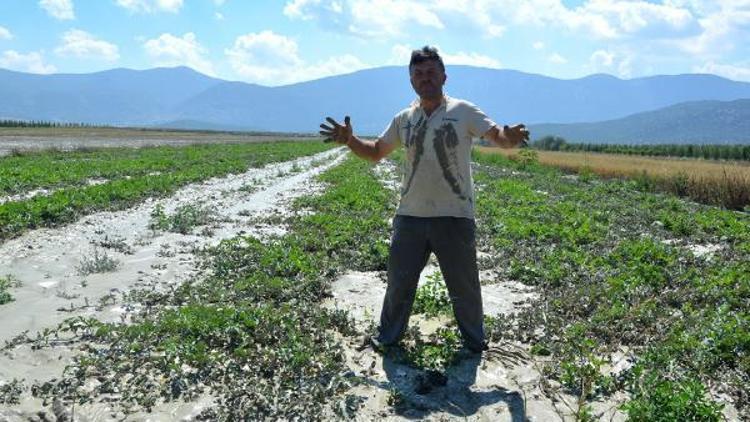 Antalyada sel tarım arazilerine zarar verdi