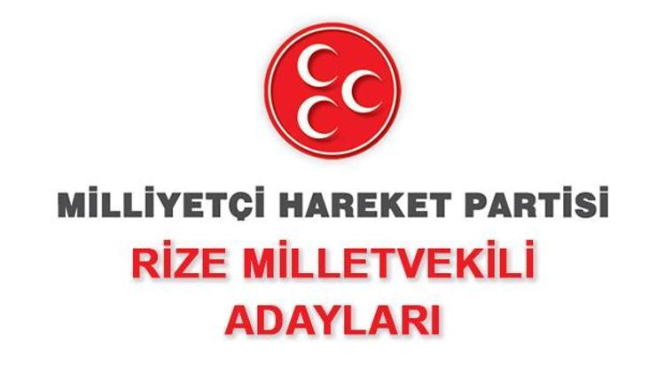 Rize MHP Milletvekili Adayları kimdir 2018 Rize MHP adayları