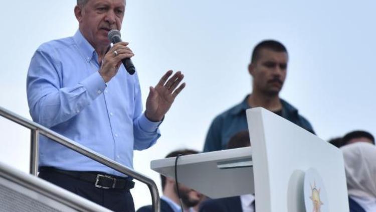 Fotoğraflar// Cumhurbaşkanı Erdoğan Ataşehirde konuştu