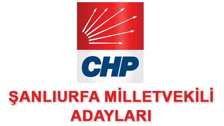 CHP Şanlıurfa Milletvekili adayları 2018 CHP Şanlıurfa adayları