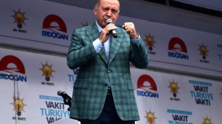 Fotoğraflar// Cumhurbaşkanı Erdoğan Beylikdüzünde konuştu
