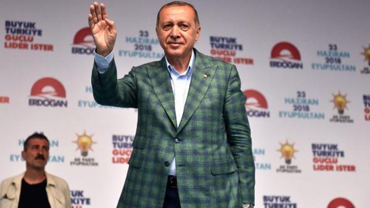 Cumhurbaşkanı Erdoğan Eyüpsultanda konuştu