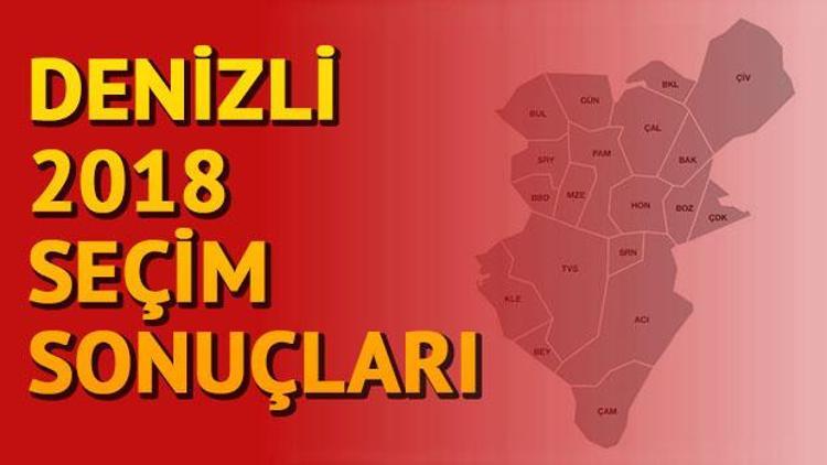 Denizli cumhurbaşkanı ve milletvekili oy oranları merakla bekleniyor