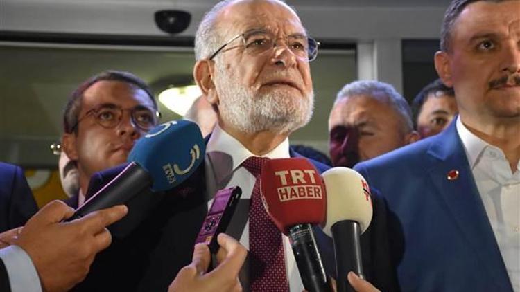 Saadet Partisi Genel Başkanı Karamollaoğlundan ilk açıklama