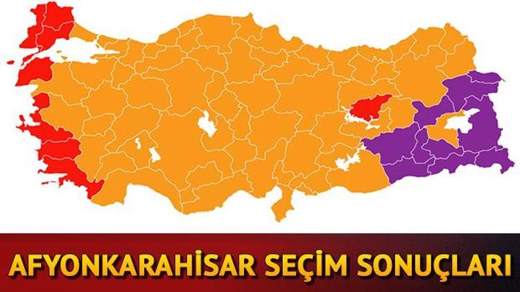 Afyonkarahisar seçimlerinde son durum | 2018 Afyonkarahisar seçim sonuçları