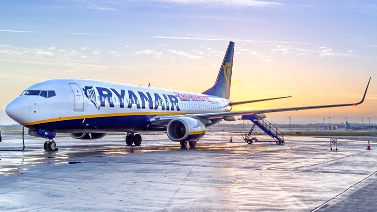 Ryan Air, Dublin-Dalaman seferi gerçekleştirildi