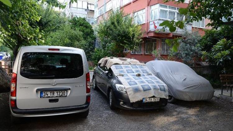 /ek fotoğraflar //  İstanbulda dolu alarmı