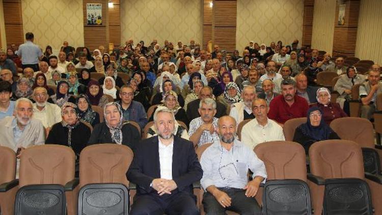 Hacı adaylarına seminer düzenlendi