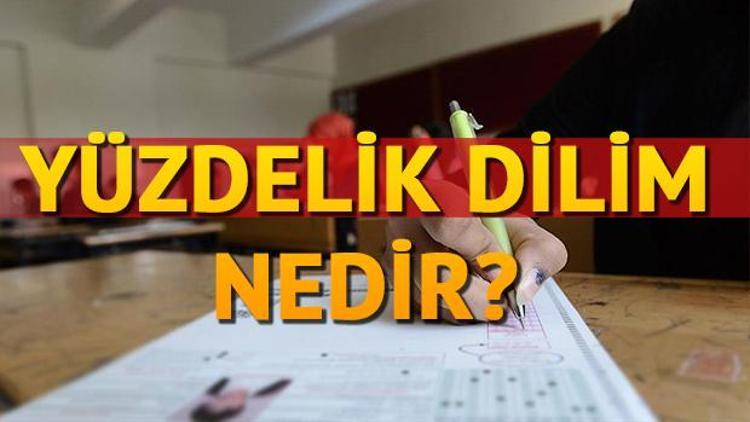 LGS tercihleri yüzdelik dilime göre yapılacak Yüzdelik dilim nedir