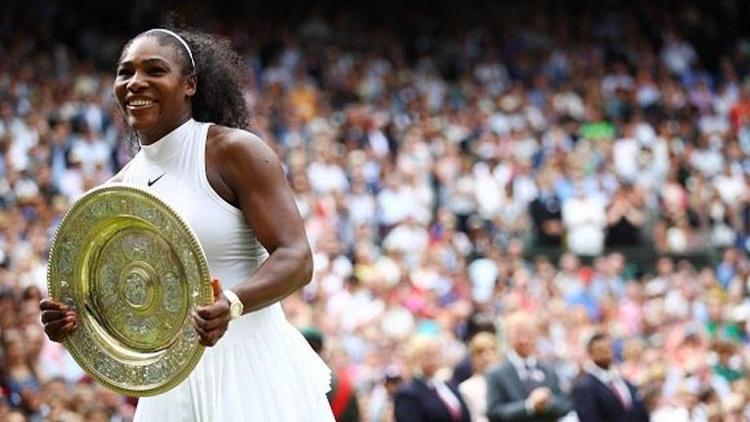 Serena Williams, Wimbledonda seribaşı