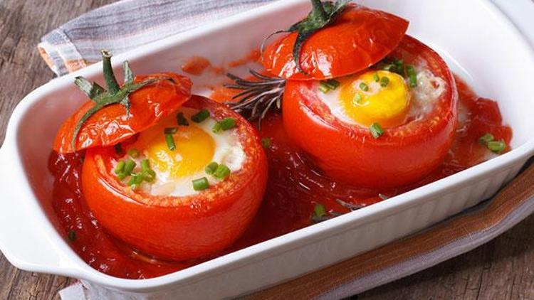 Yumurtalı domates dolması tarifi