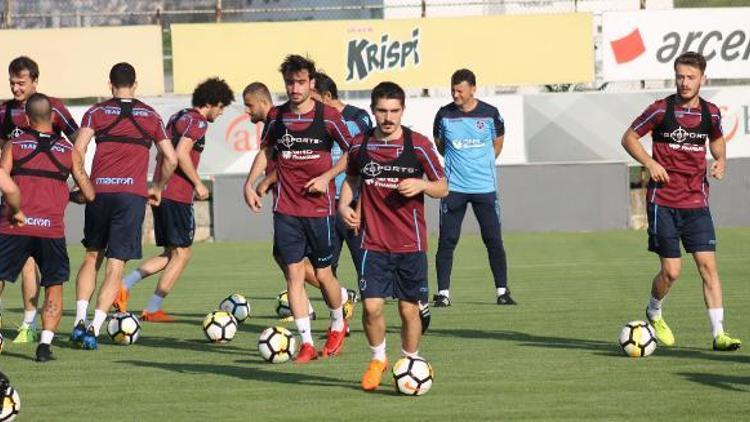 Trabzonsporda topla çalışmalar başladı