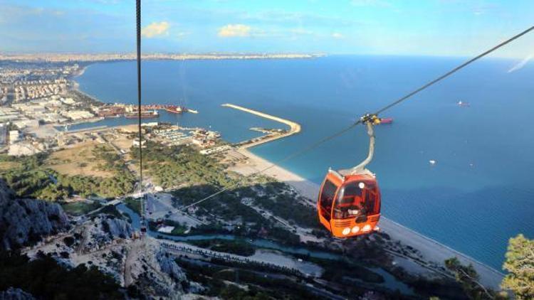 Teleferik çekim merkezi oldu