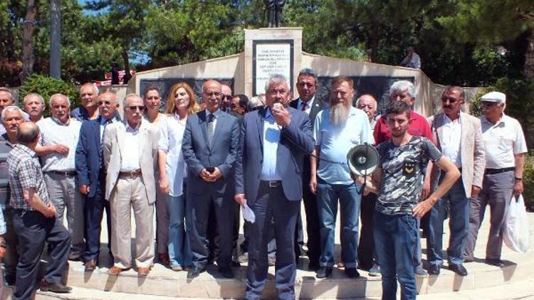 CHP Yozgat İl Teşkilatı, İçişleri Bakanı Soyluyu protesto etti