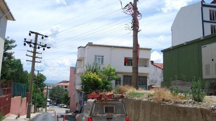 Malkarada kuşlar 30 mahalleyi elektriksiz bıraktı