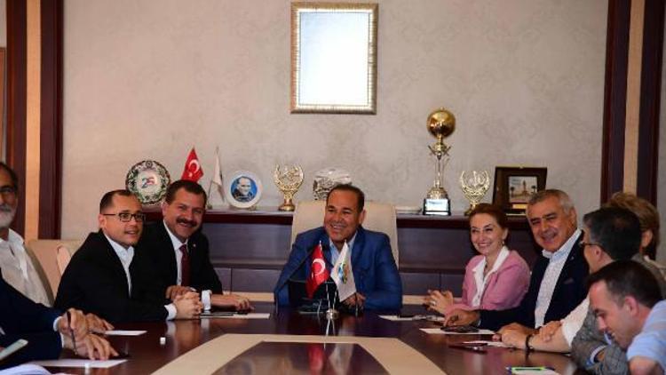 Türkiye Kent Konseyi Birliğinden Başkan Sözlüye ziyaret