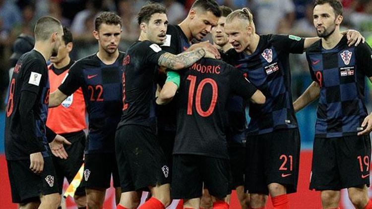 Hırvatistan, Danimarkayı eleyerek Dünya Kupasında çeyrek finale yükseldi