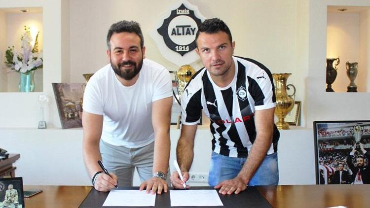 Altay’da Aganovic imzaladı