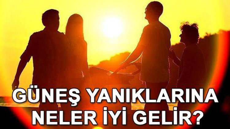 Güneş yanığına ne iyi gelir Güneş yanığı nasıl geçer