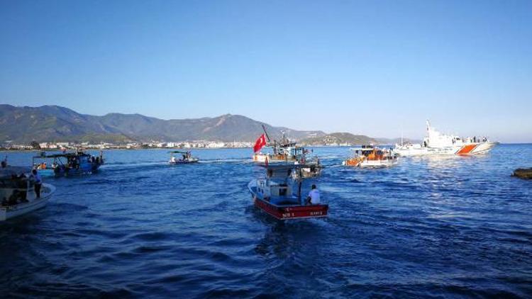 167 deniz şehidi için Akdeniz’e açıldılar