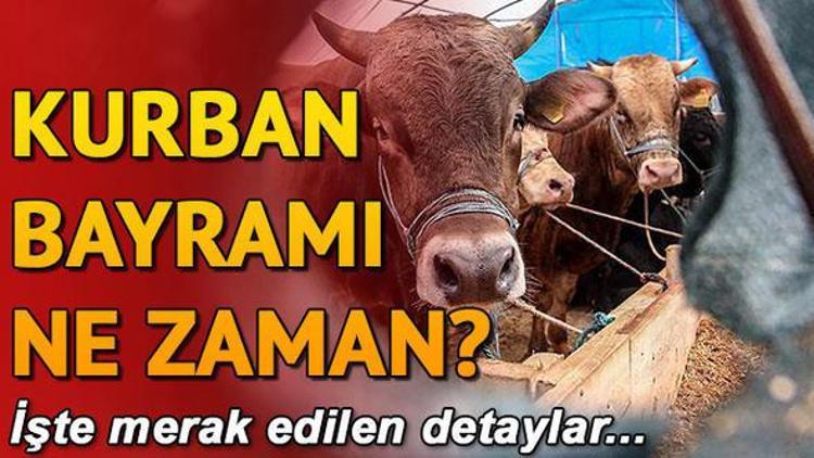 2018 Kurban Bayramı ne zaman Kurban Bayramına kaç gün kaldı