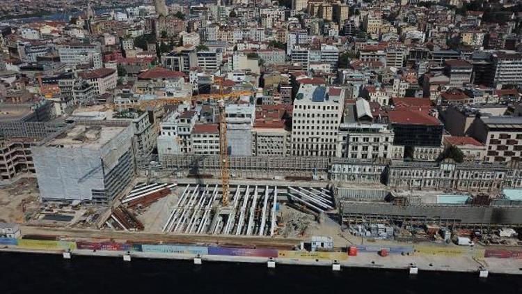 Galataport Projesinde İstanbul Modernin eski binası yıkıldı