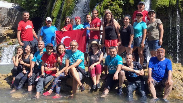 Küp Şelalesi’ne yoğun ilgi