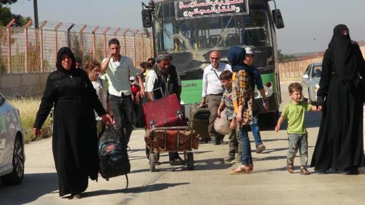 Bayram ziyaretine giden 16 bin Suriyeli döndü