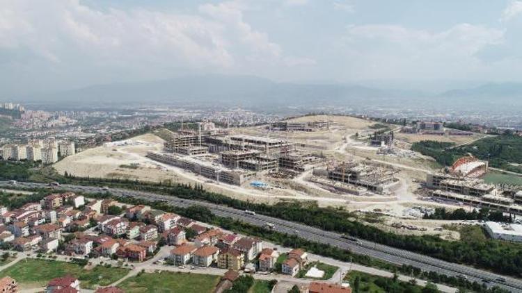 Kocaelide Şehir Hastanesi yükseliyor