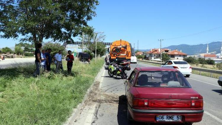 Boluda trafik kazası: 3 yaralı