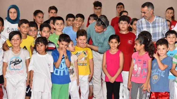 Osmaniyede yaz spor okullarına yoğun ilgi