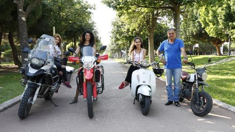 Motosikletleriyle Toroslarda 40 kilometre sürüş yaptılar